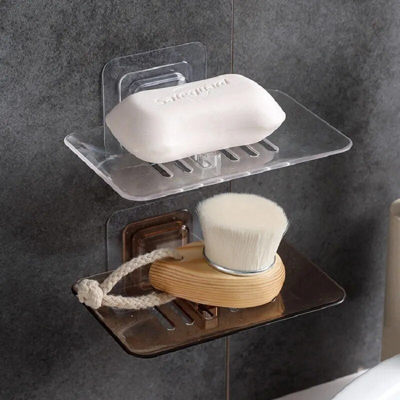 Adhesive Soap Rack