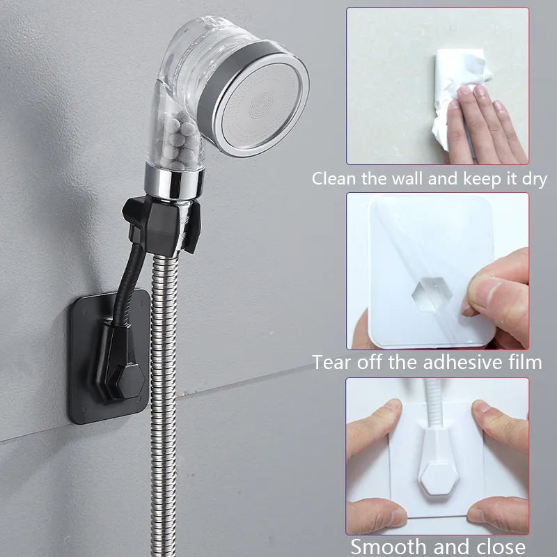 360° Shower Head Mount